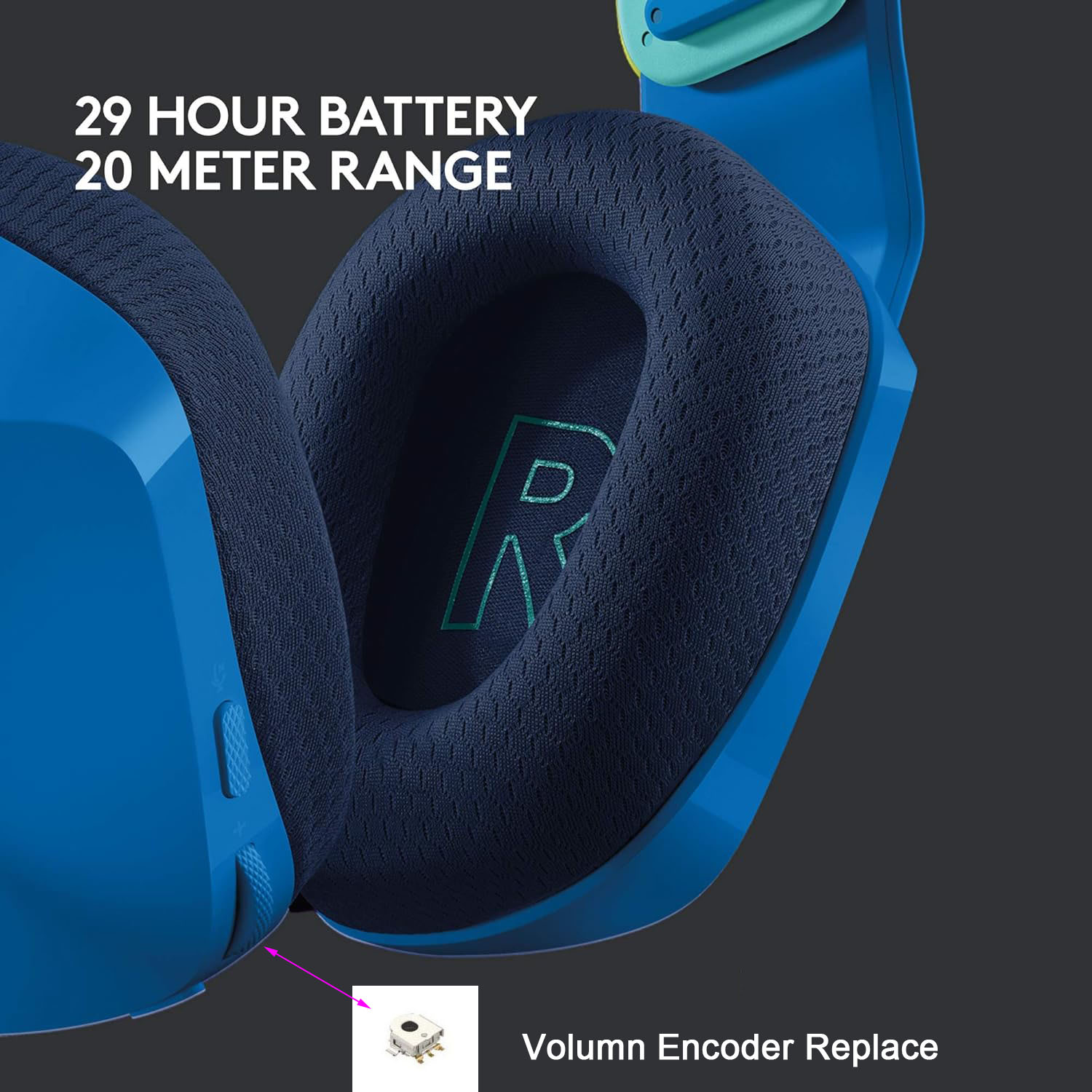 Electronics Repair Book - Logitech G733/G335/G535 Kit de reparación de